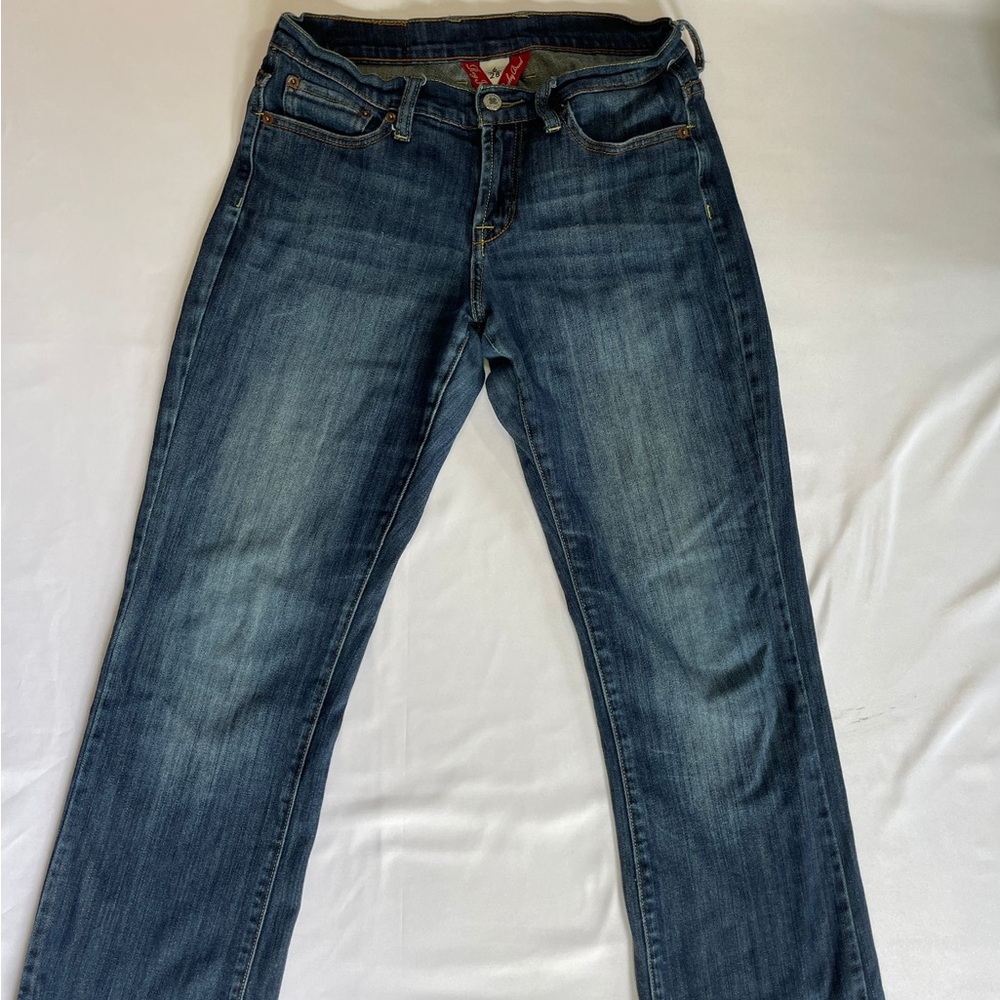 Lucky Brand Blue Straight Leg Jeans Classic Fit